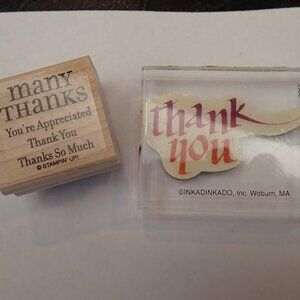 Thanks Stamper set of 2